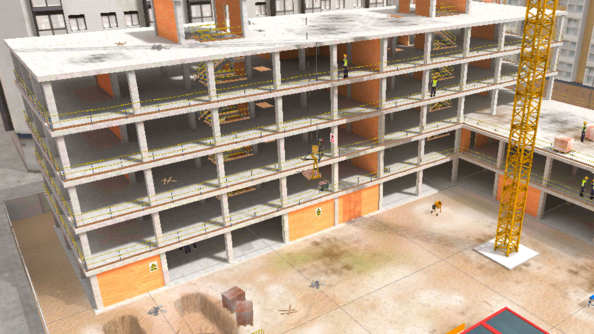 Simulador PRL: Construcción