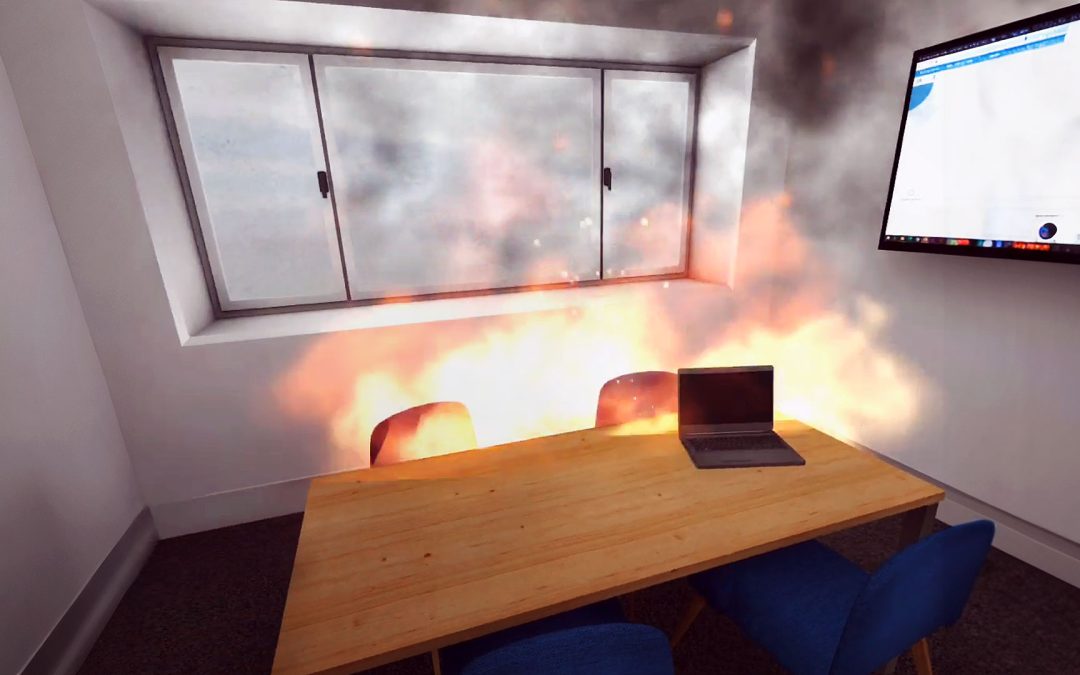 Simulador PRL: Incendio en oficina